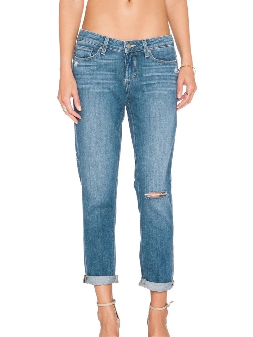 PAIGE Jimmy Jimmy Skinny Boyfriend Jeans EUC - Women's Size 26